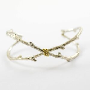 Micky Roof Criss-Cross Twig Bracelet