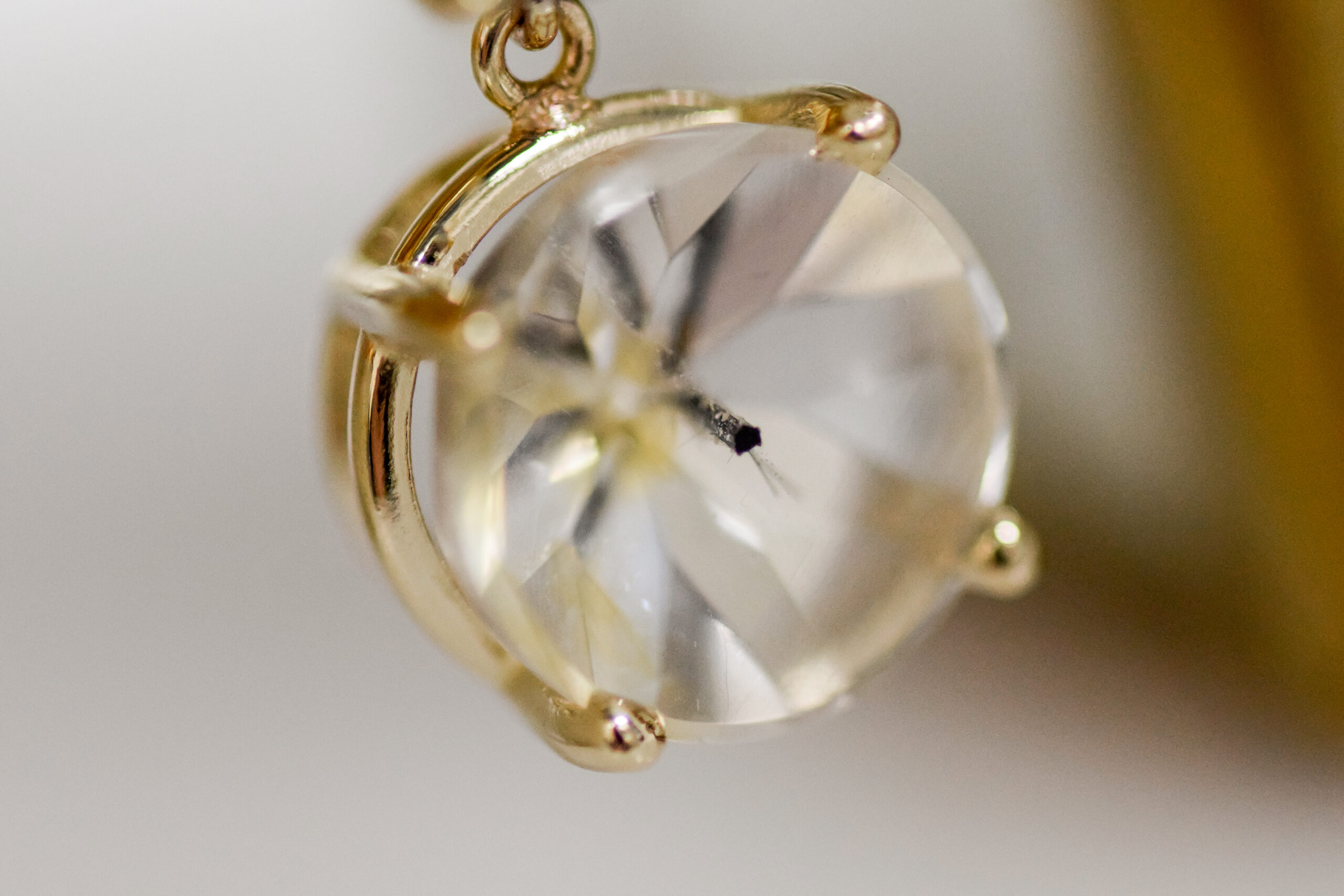 Black Diamond & Tourmaline Quartz Pendant - Image 5