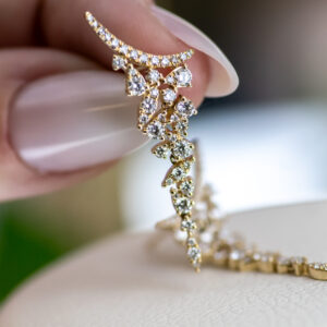 Diamond Cascade Earrings