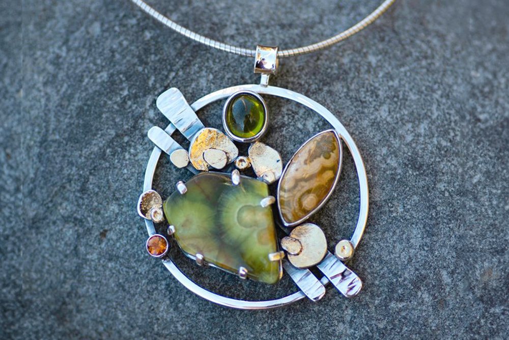 Sample of jewelry collection by Lesley Aine McKeown