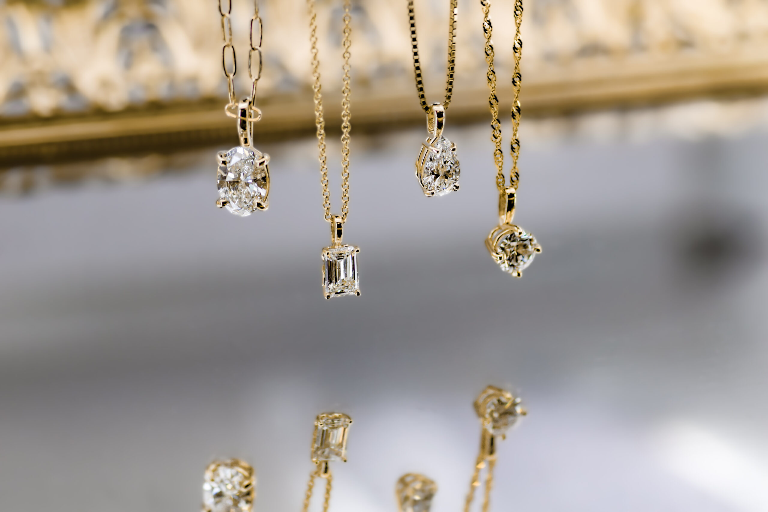 Diamond Solitaire Pendant - Image 2