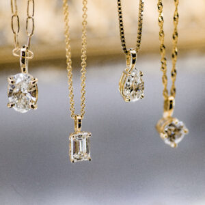 Diamond Solitaire Pendant