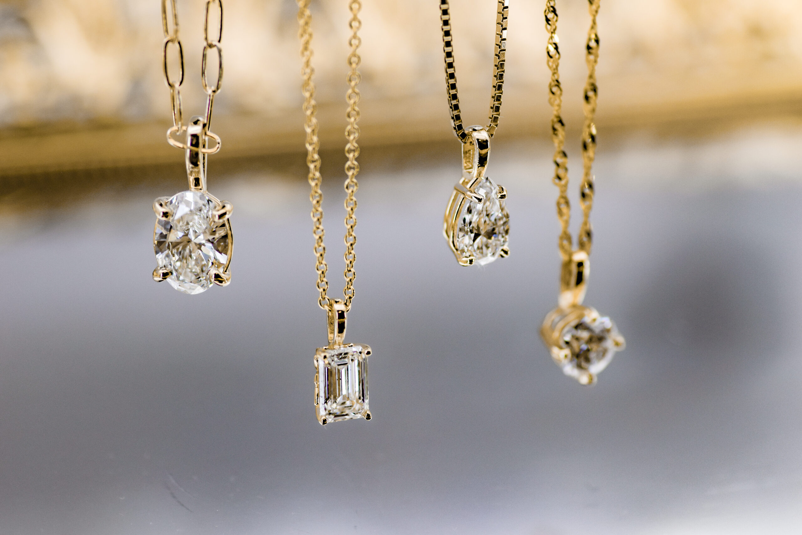 Diamond Solitaire Pendant