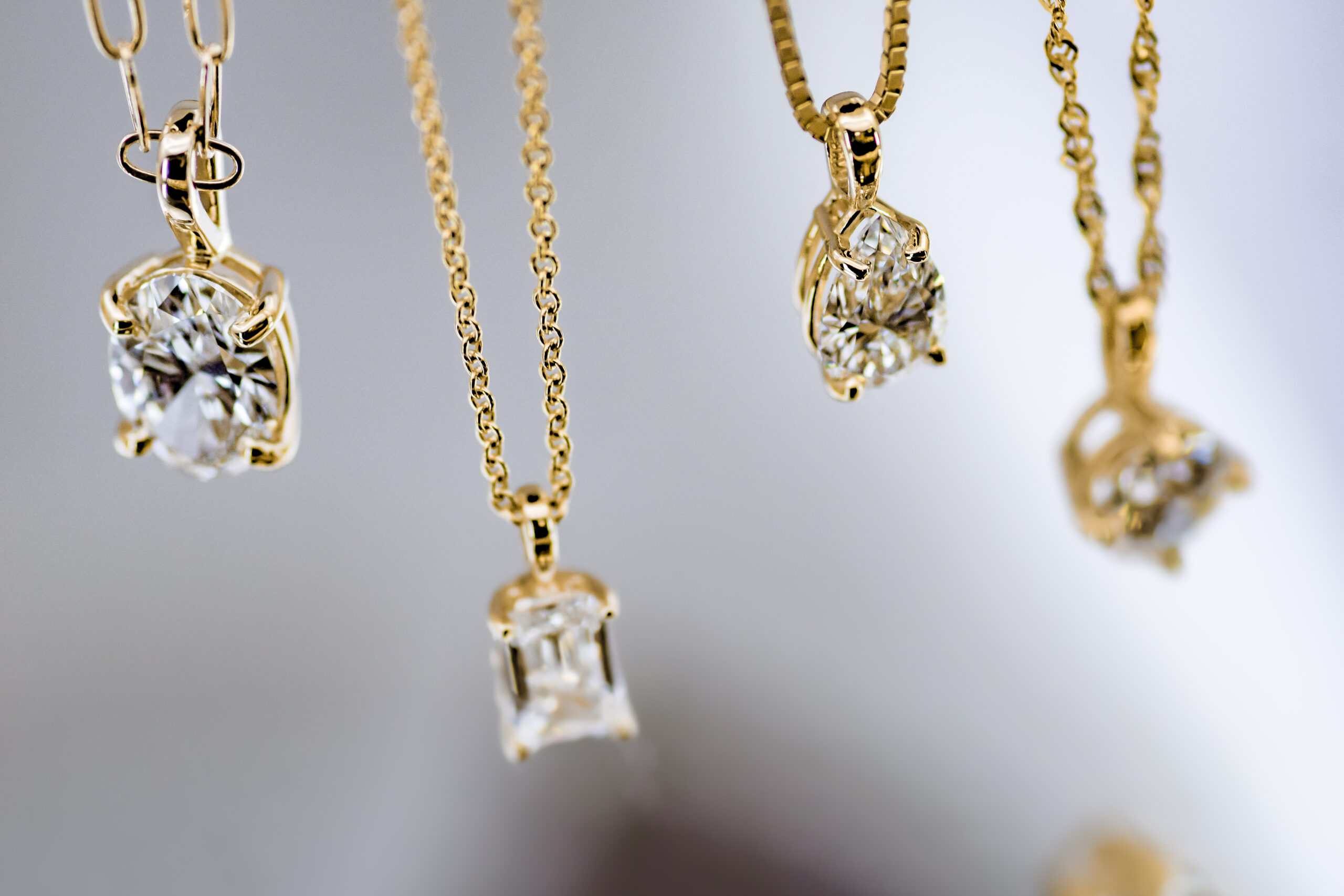 Diamond Solitaire Pendant - Image 11