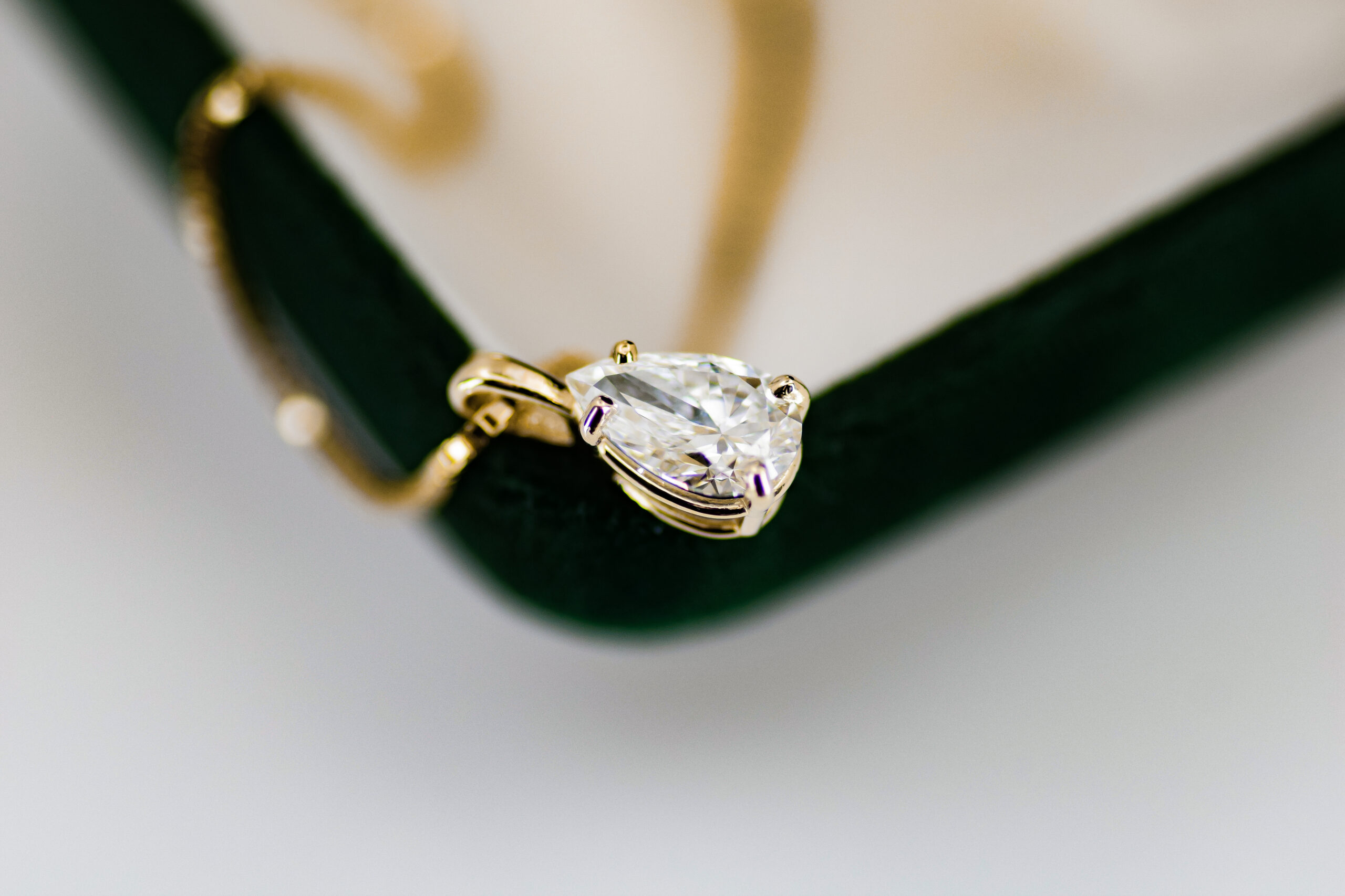 Diamond Solitaire Pendant - Image 8