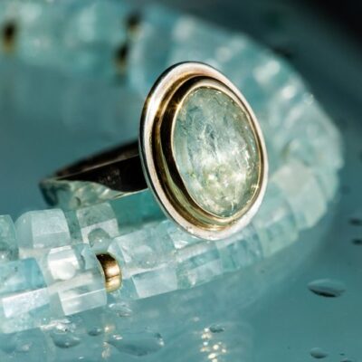 example of aquamarine jewelry