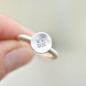 Four Star Diamond Ring