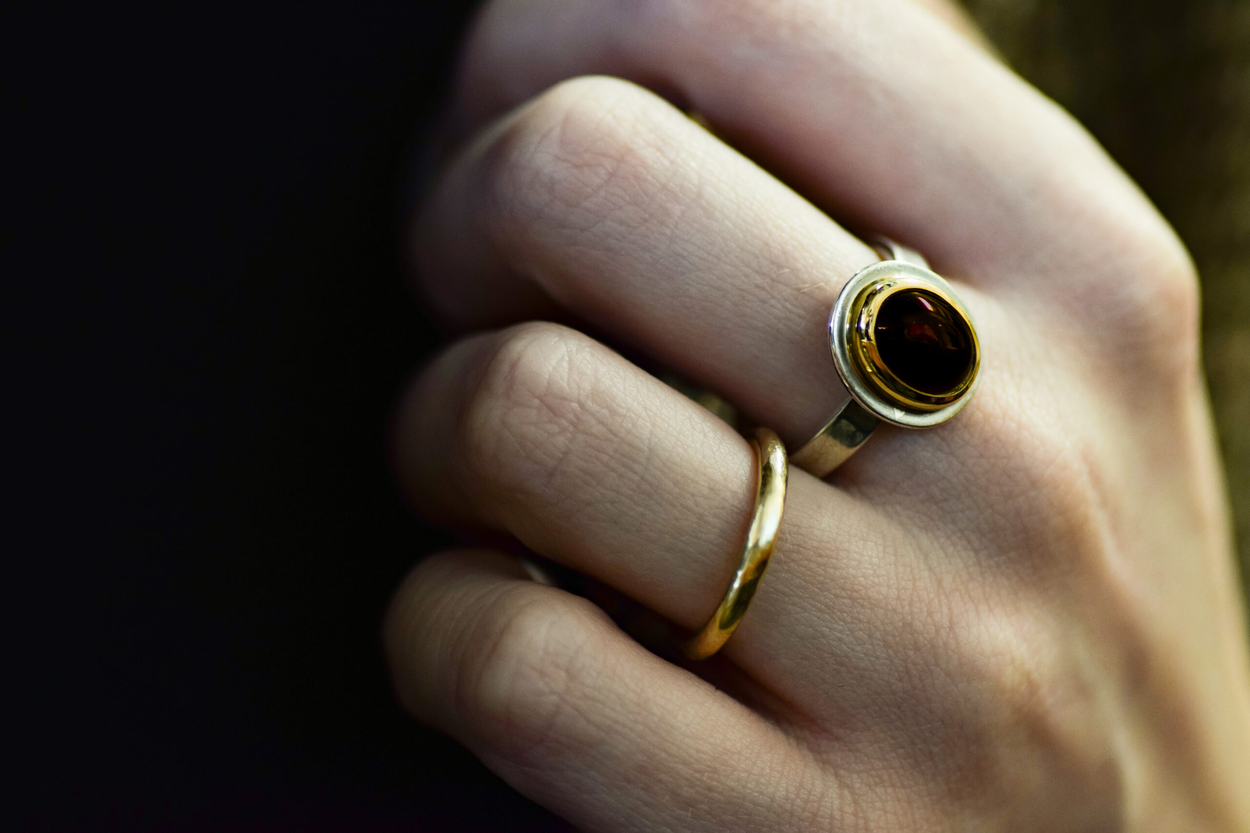 Garnet Simple Pleasures Ring - Image 5