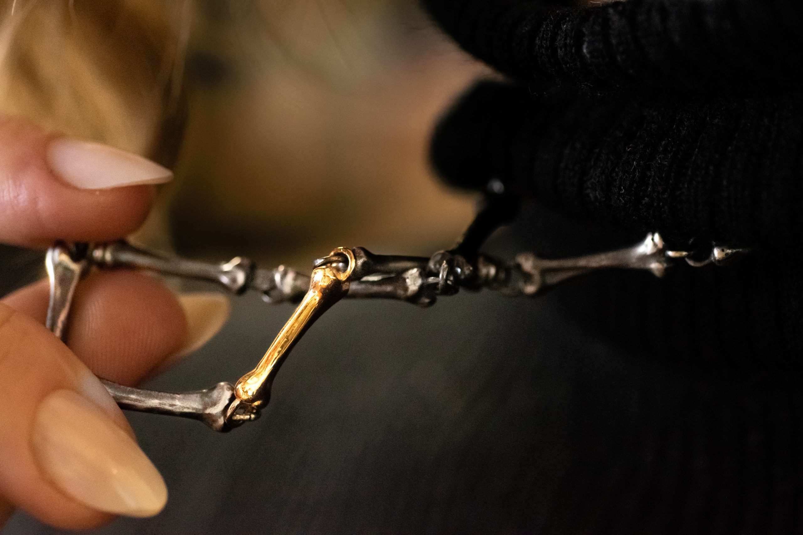Bone Link Necklace - Image 5