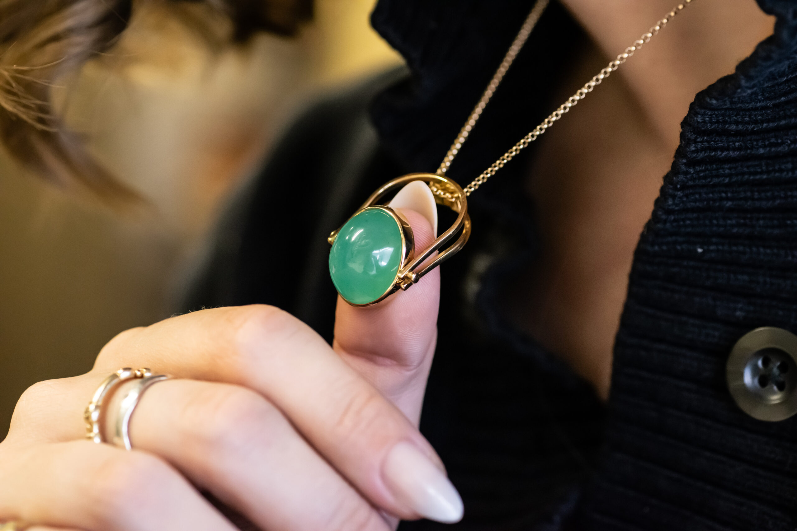 Aquaprase Flip Ring & Pendant - Image 4