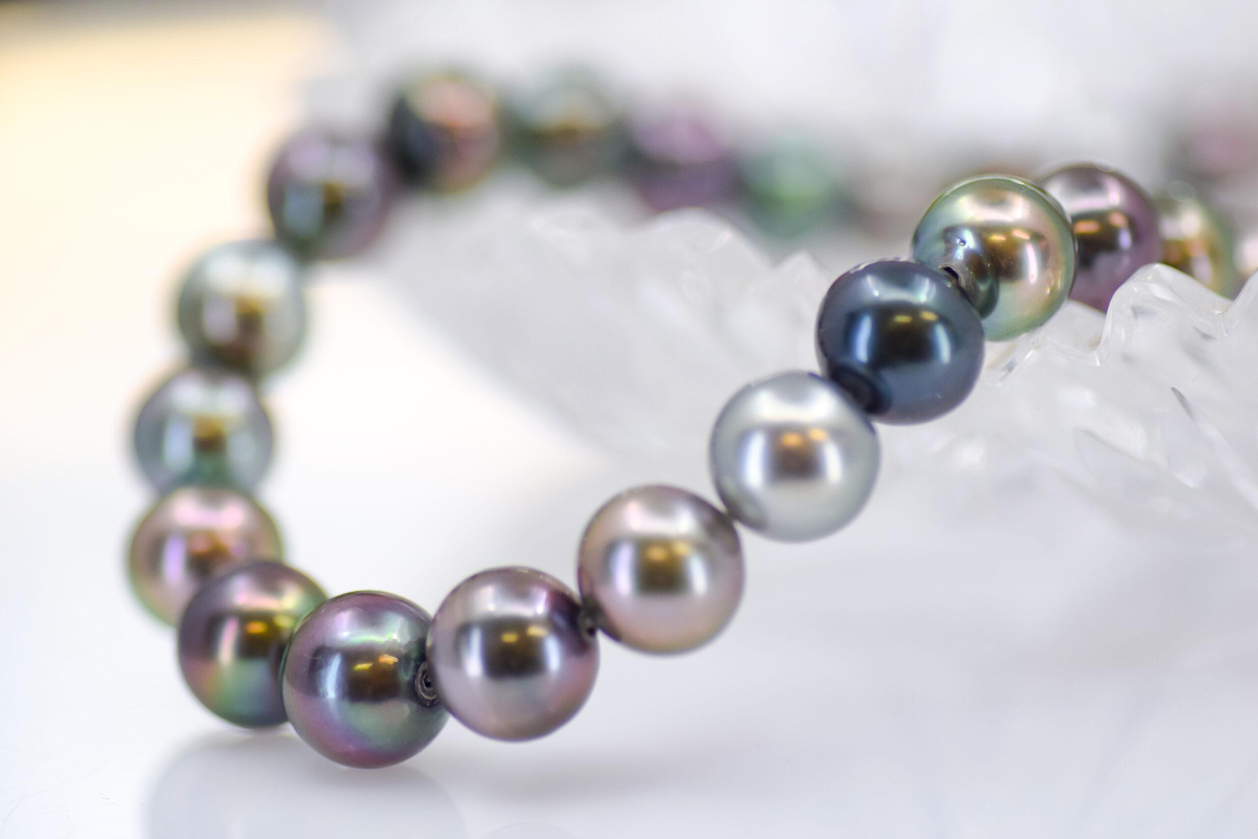"Peacock" Tahitian Cultured Pearls