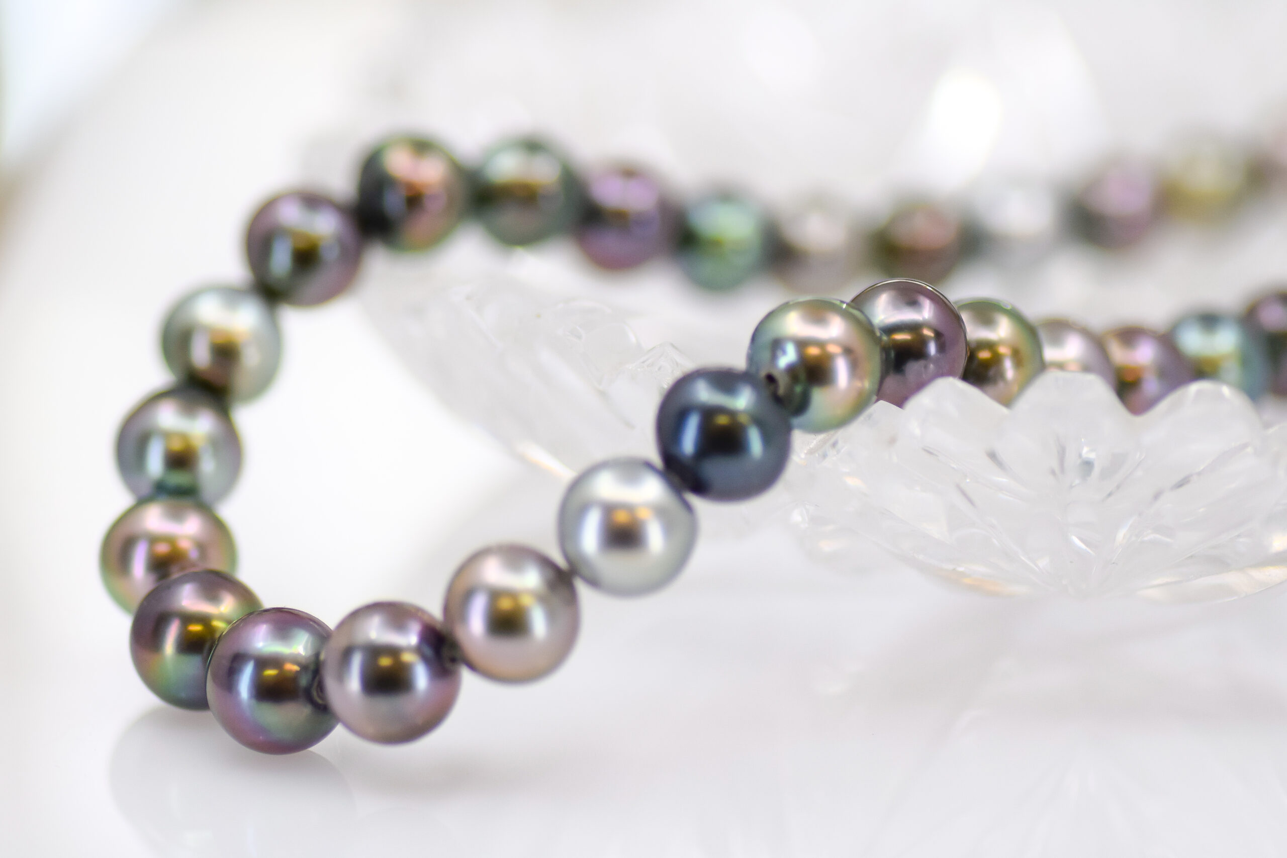 "Peacock" Tahitian Cultured Pearls - Image 2
