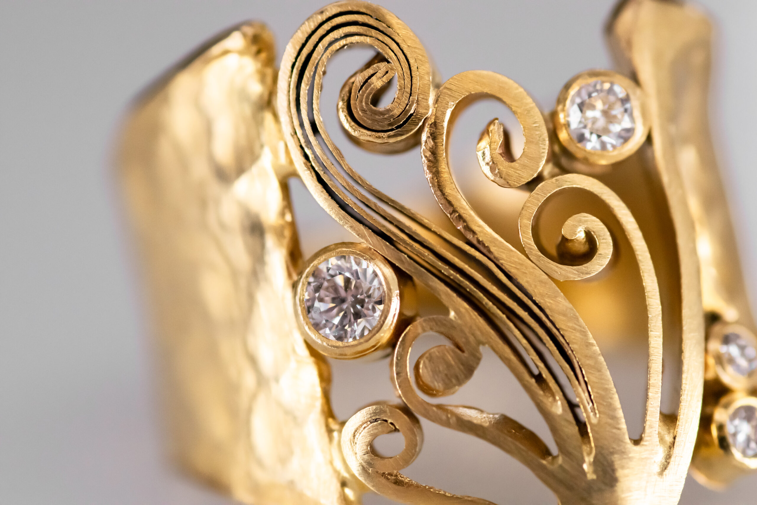 Peacock Quilled Ring - Image 3