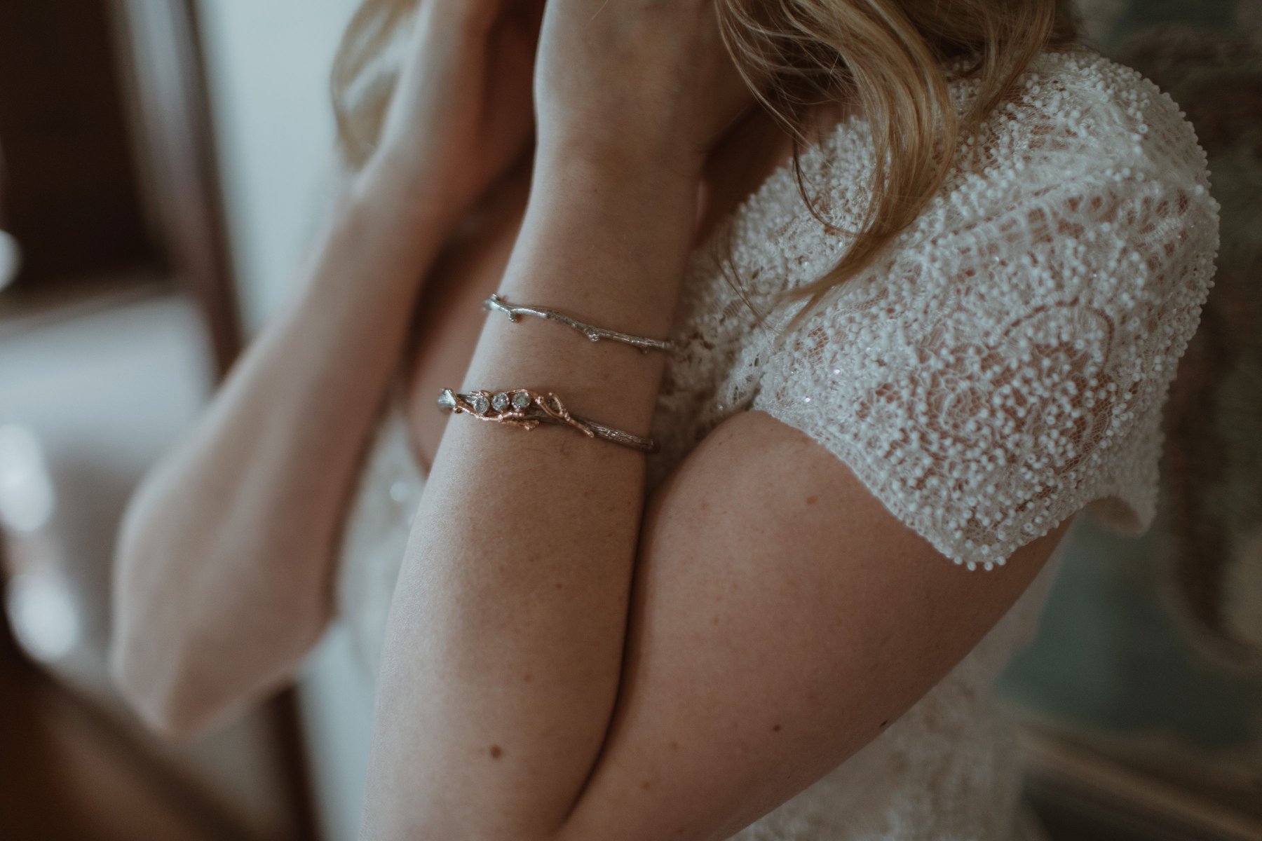 Micky Roof Classic Sterling Silver Twig Bracelet - Image 3