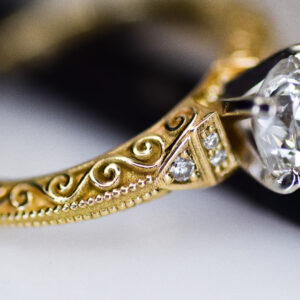 Vintage-Inspired Engagement Ring