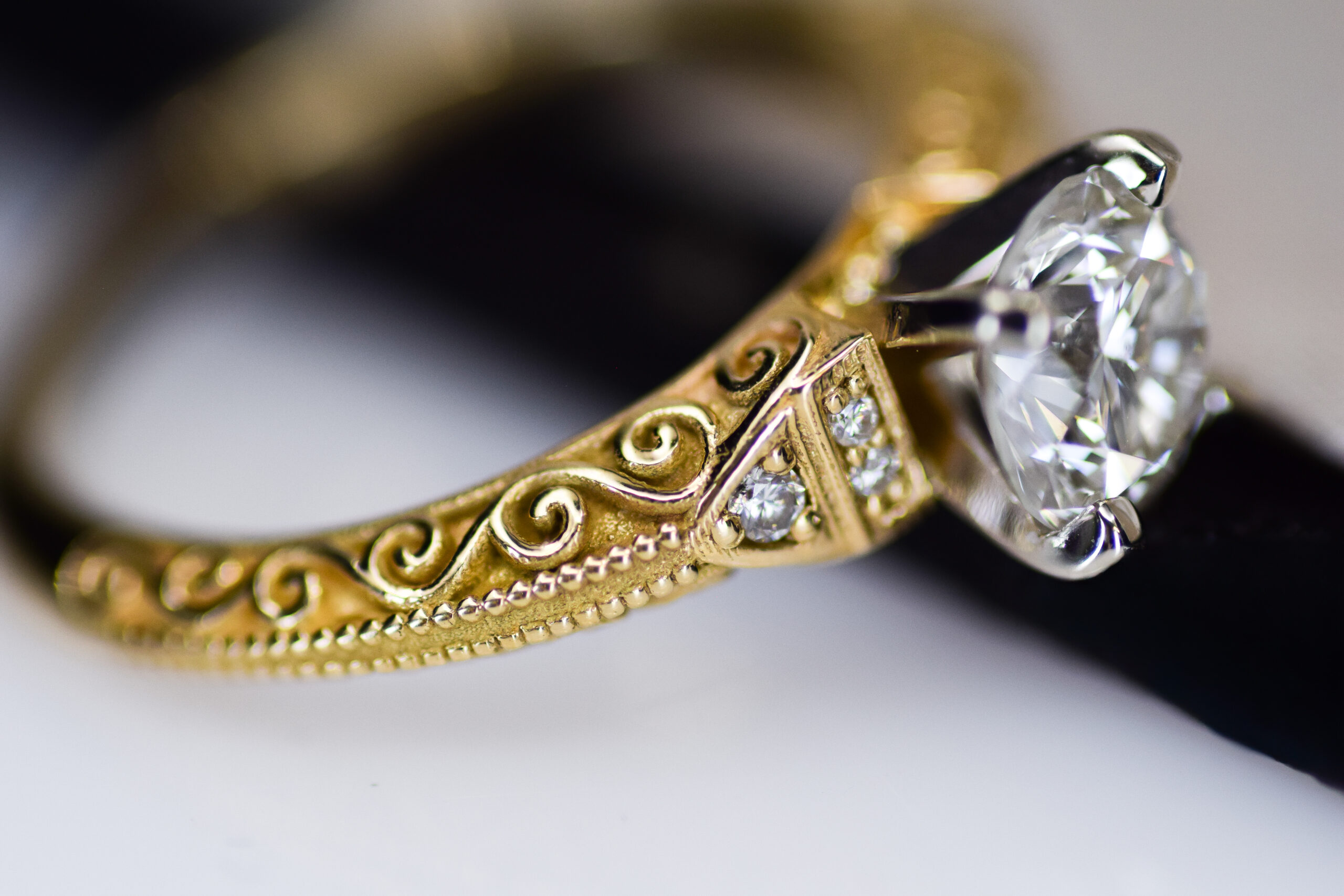 Vintage-Inspired Engagement Ring