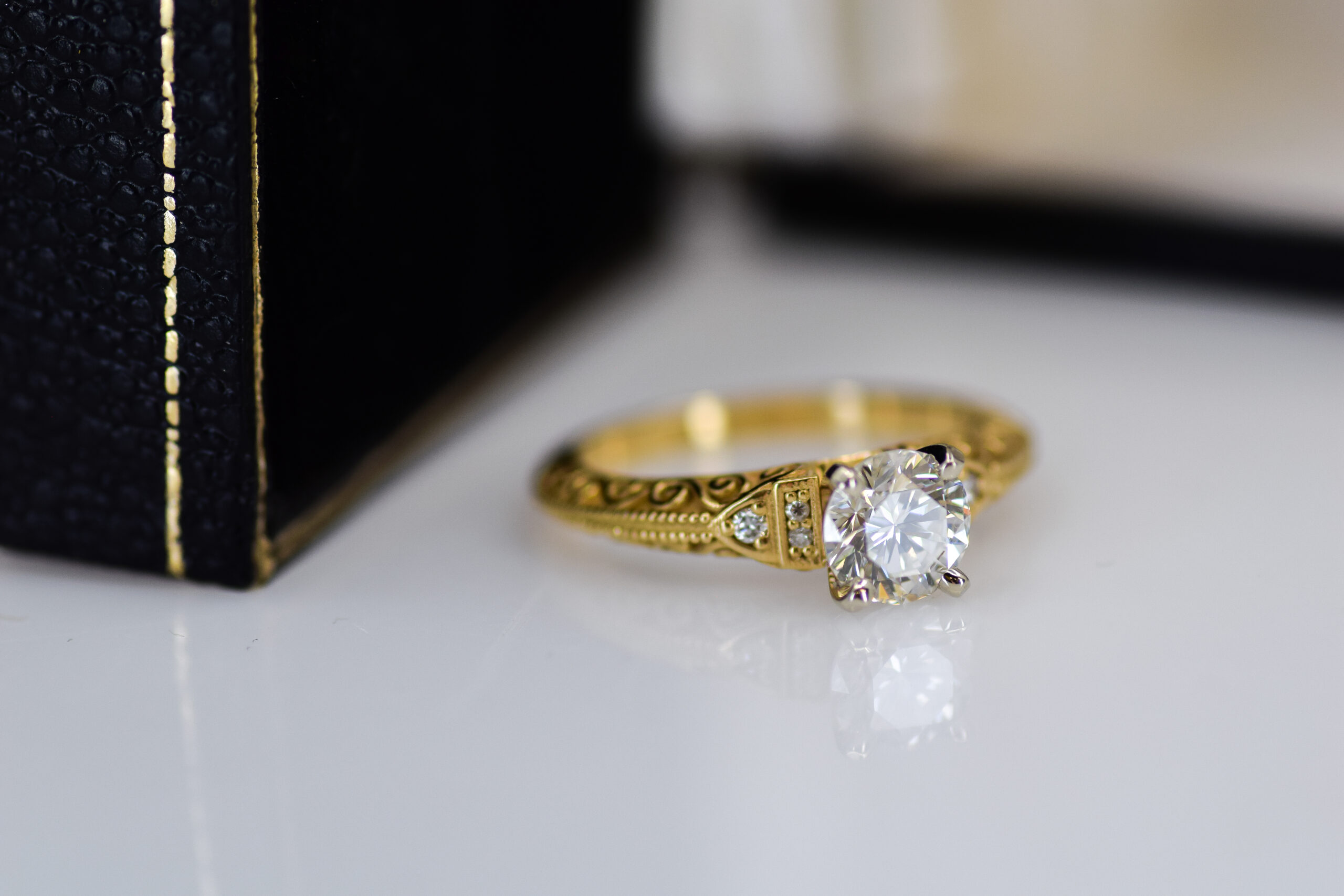 Vintage-Inspired Engagement Ring - Image 2