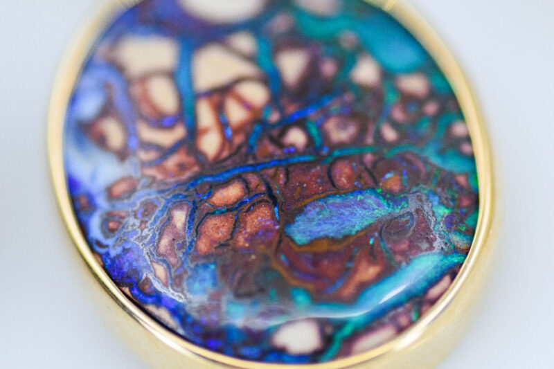 Yowah Opal Nest Earrings - Image 5